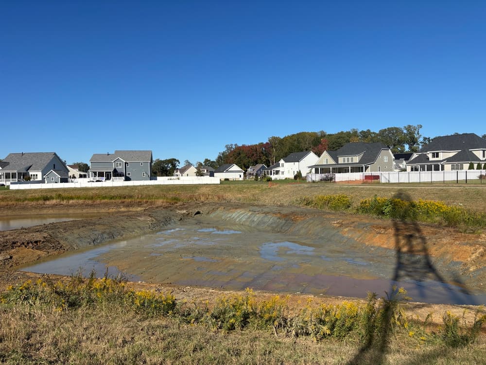 Gallery photos for BMP Forebay Silt Removal and Regrading in Poquoson: Image #1